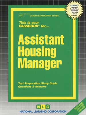 cover image of Assistant Housing Manager